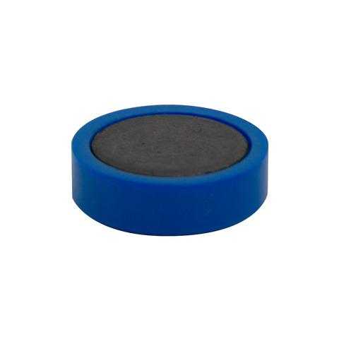 Magneti per lavagne bianche 25 mm Q-Connect blu - conf 10 pz - KF02640